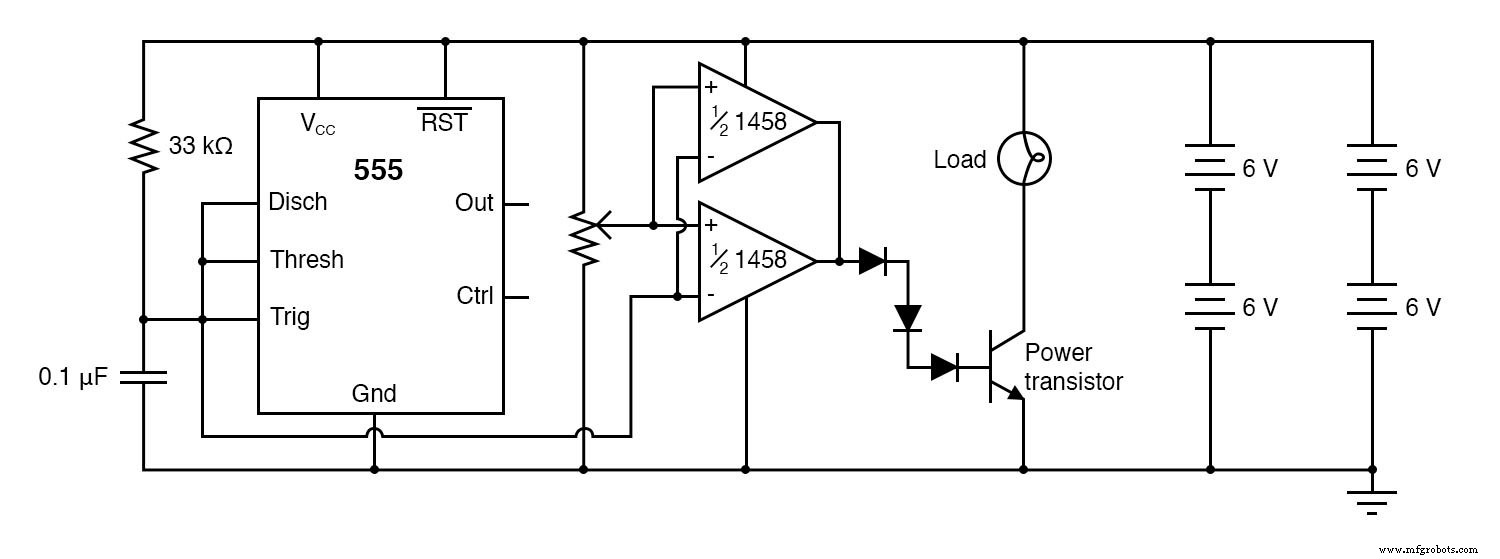 Contrôleur de puissance PWM : construction d un driver de lampe à modulation de largeur d impulsion