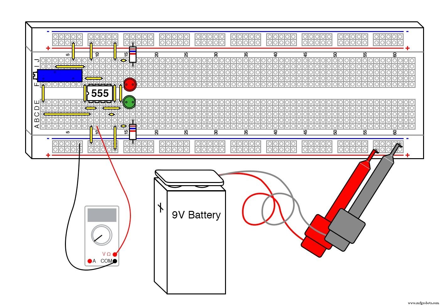 Construction d un trigger de Schmitt avec timer 555 : circuit pratique et théorie