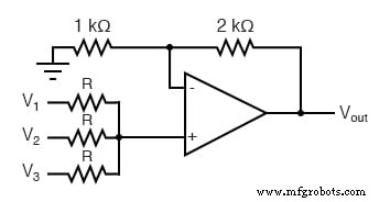 Circuits Moyenneur Passif et Additionneur Ampli Op : De la Moyenne à l Addition