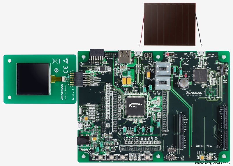 Kit d évaluation Renesas RE01 — Alimenter les solutions IoT par récupération d énergie