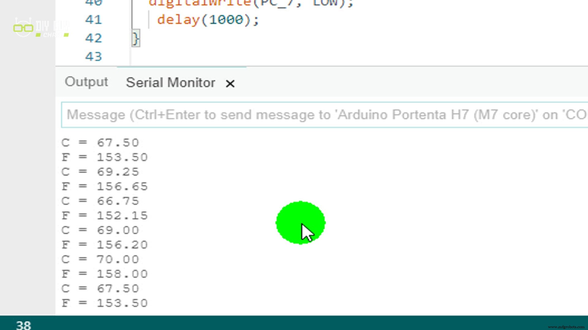 Intégration d un capteur thermocouple avec l Arduino Portenta H7 via le MAX6675