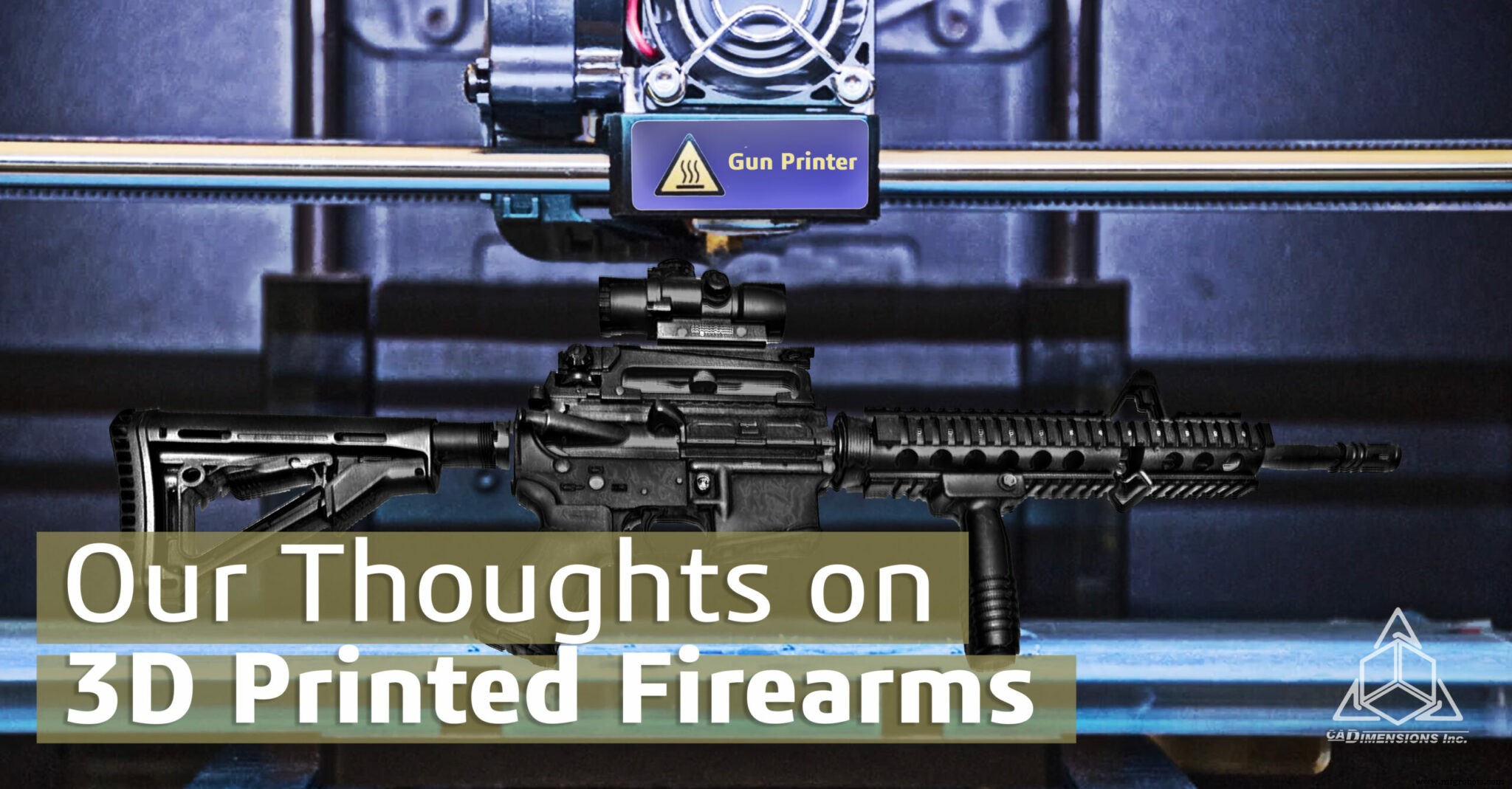 Que penser des armes à feu imprimées en 3D : éthique, technologie et politique publique