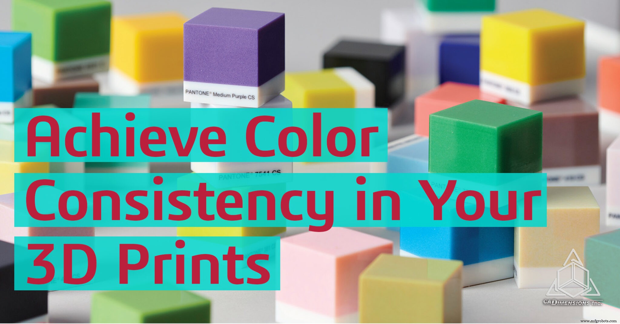 Stratasys obtient la validation Pantone® : précision couleur élevée pour imprimantes 3D J750 et J735