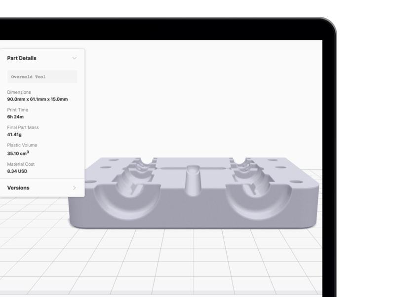 Améliorations logicielles Markforged 2021 : 10 fonctionnalités répondant aux défis clients
