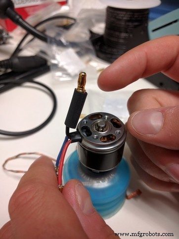Mise à niveau 3DR Iris+ avec pièces fibre carbone 3D imprimées – Partie 2 : Modifications électriques