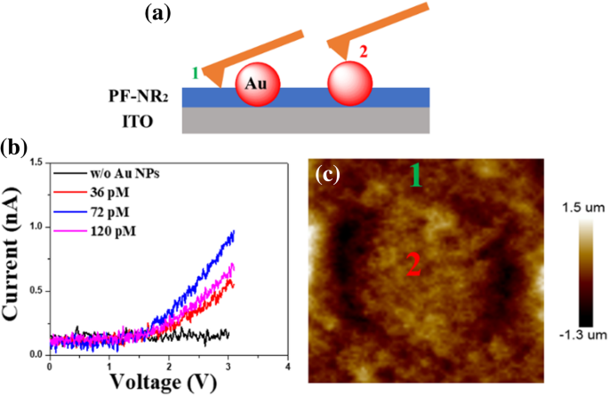 Les nanoparticules d or boostent le transport d électrons dans l interface cathodique PF‑NR2 pour des iPLEDs à haute performance