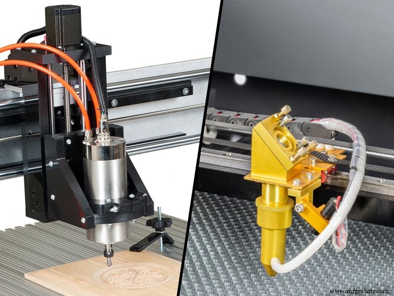 Comparaison Fraiseuses CNC et Graveurs Laser : Quel Outil pour Vos Besoins de Précision ?