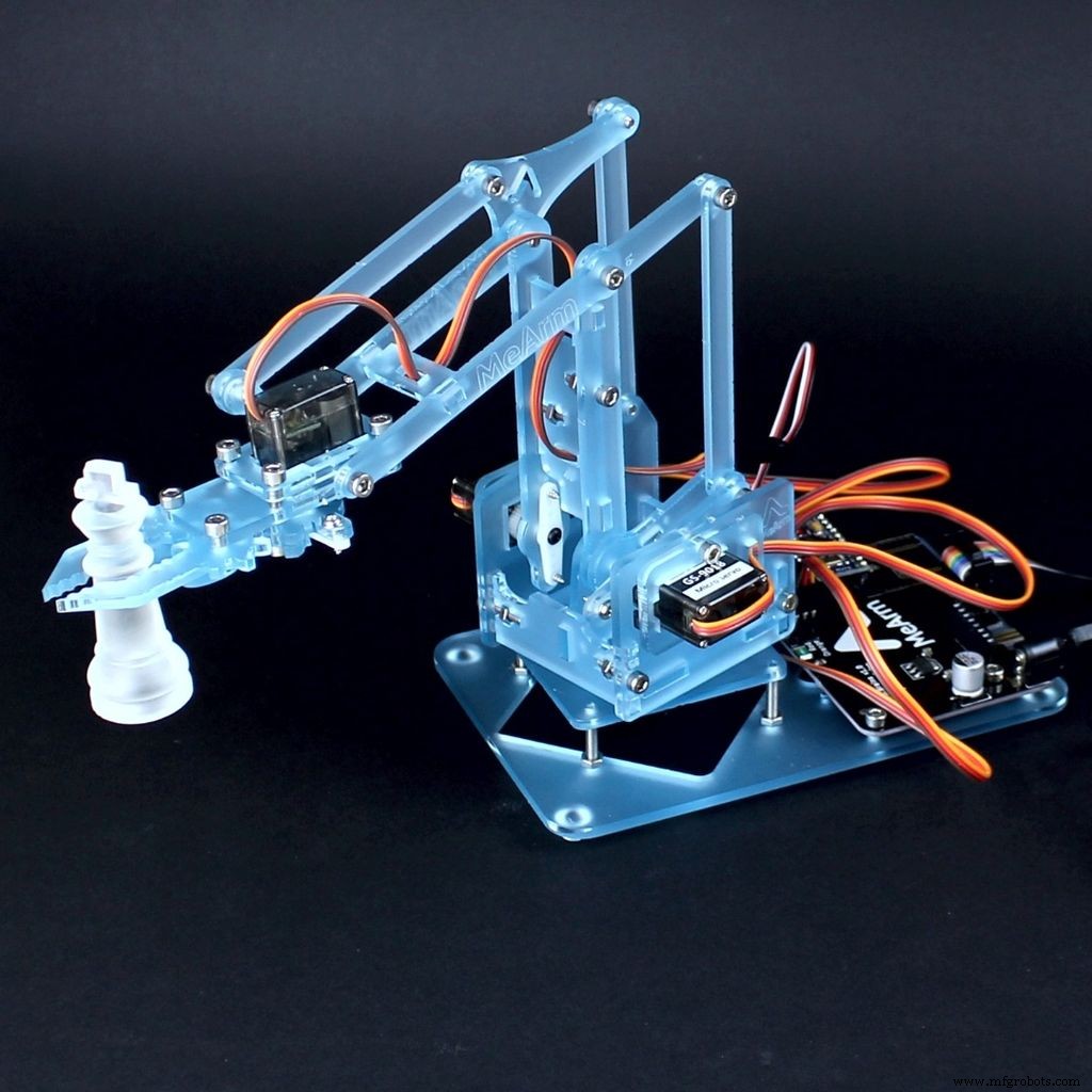 Bras Robotique MeArm V1.0 – Construisez Votre Bras Robotisé Arduino et Raspberry Pi