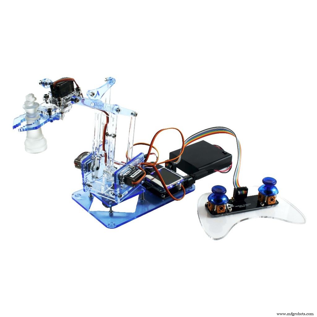Bras Robotique MeArm V1.0 – Construisez Votre Bras Robotisé Arduino et Raspberry Pi
