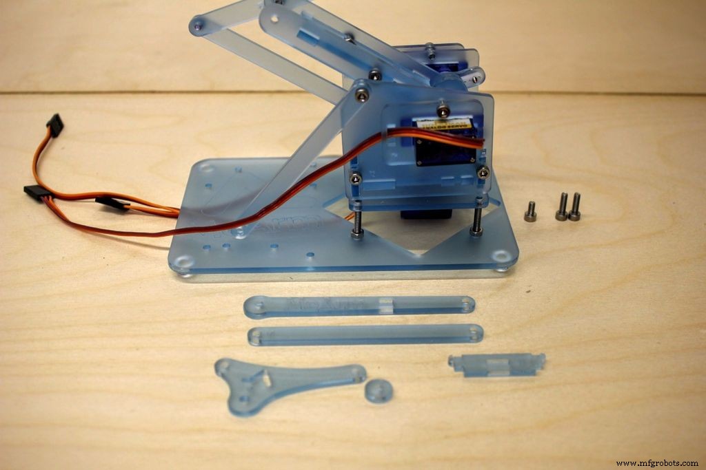Bras Robotique MeArm V1.0 – Construisez Votre Bras Robotisé Arduino et Raspberry Pi