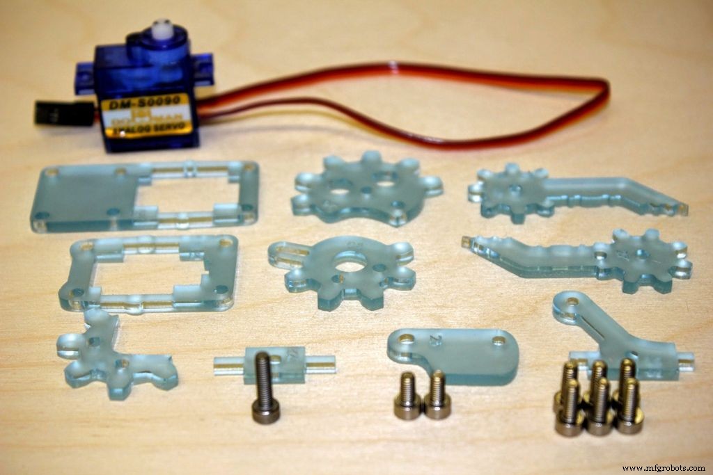 Bras Robotique MeArm V1.0 – Construisez Votre Bras Robotisé Arduino et Raspberry Pi