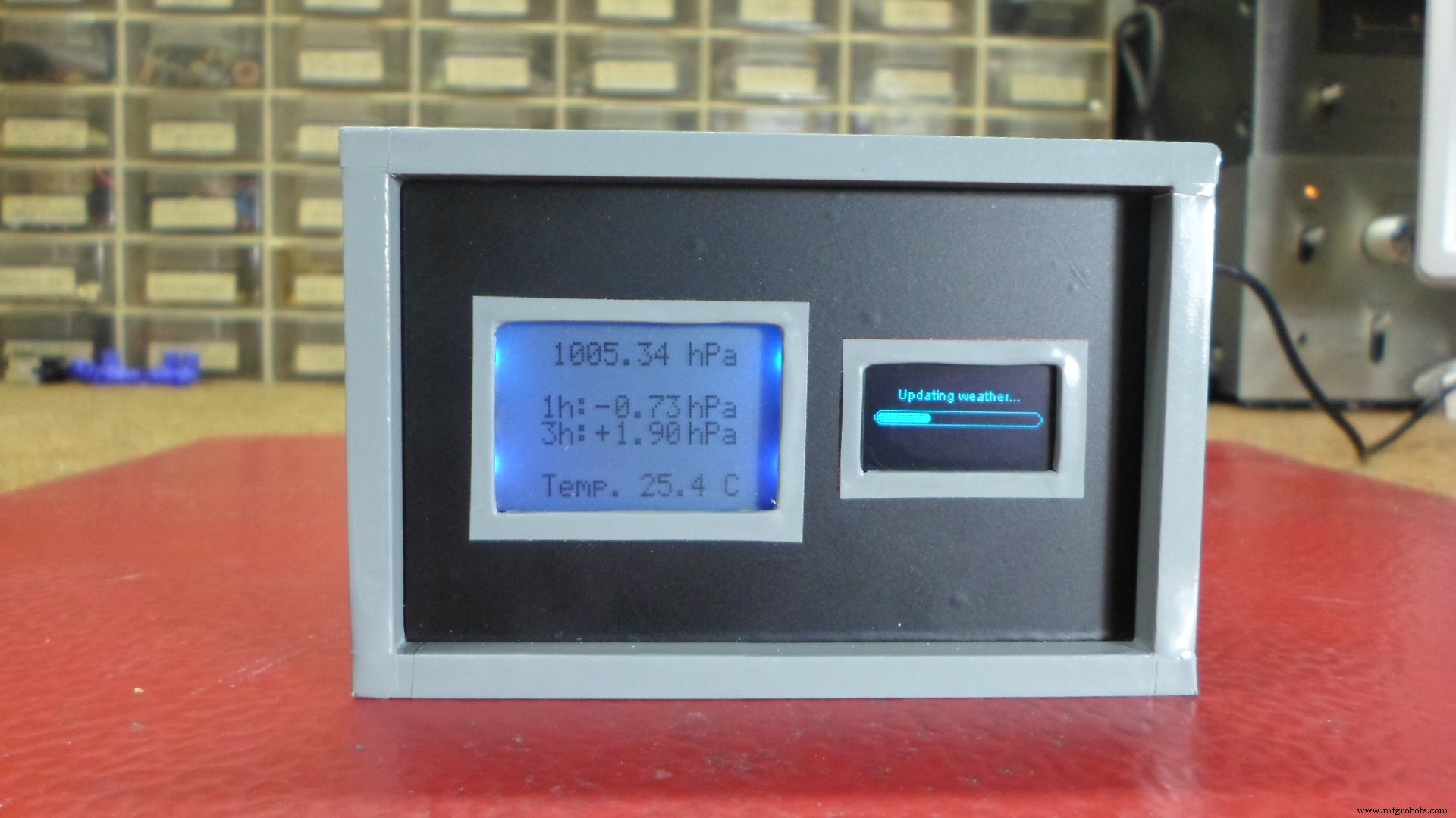 Station Météo Compacte : Arduino Nano & ESP8266 avec Capteur BMP280 et Affichage OLED/Nokia LCD