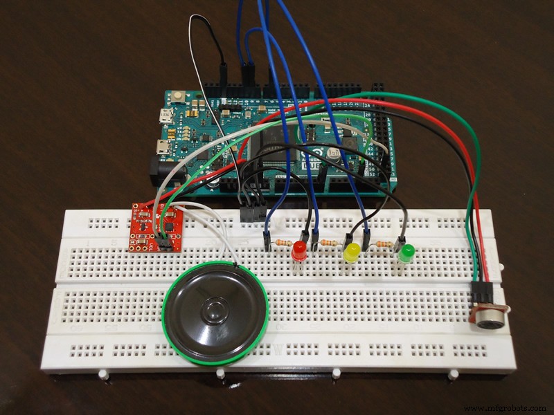Maîtriser la reconnaissance et la synthèse vocale sur Arduino Due