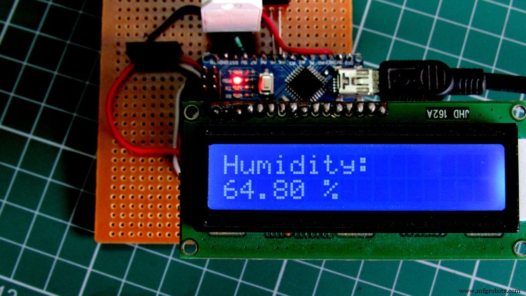 Station Météo Arduino Portable à 10$ – Nano, DHT22, BMP180 et LCD