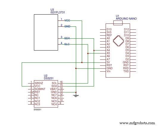 Créer une horloge LED en bois moderne avec Arduino Nano et RTC DS3231