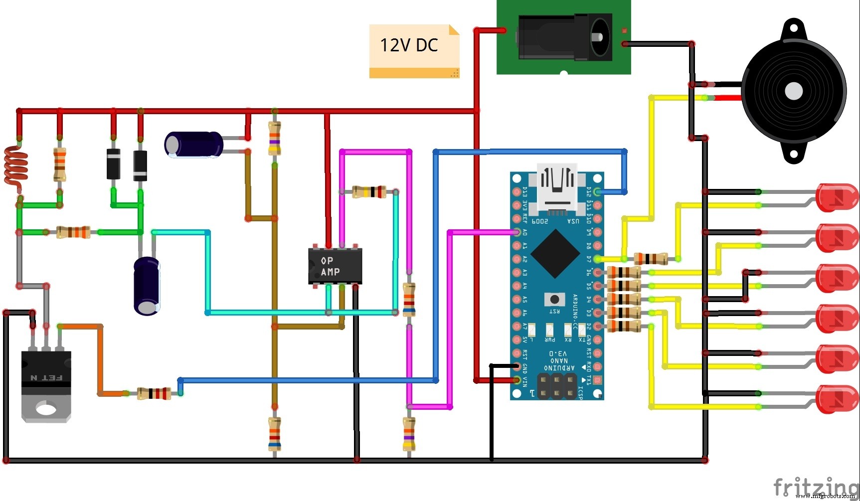 Construire un détecteur de métaux sensible avec Arduino Nano – Guide DIY