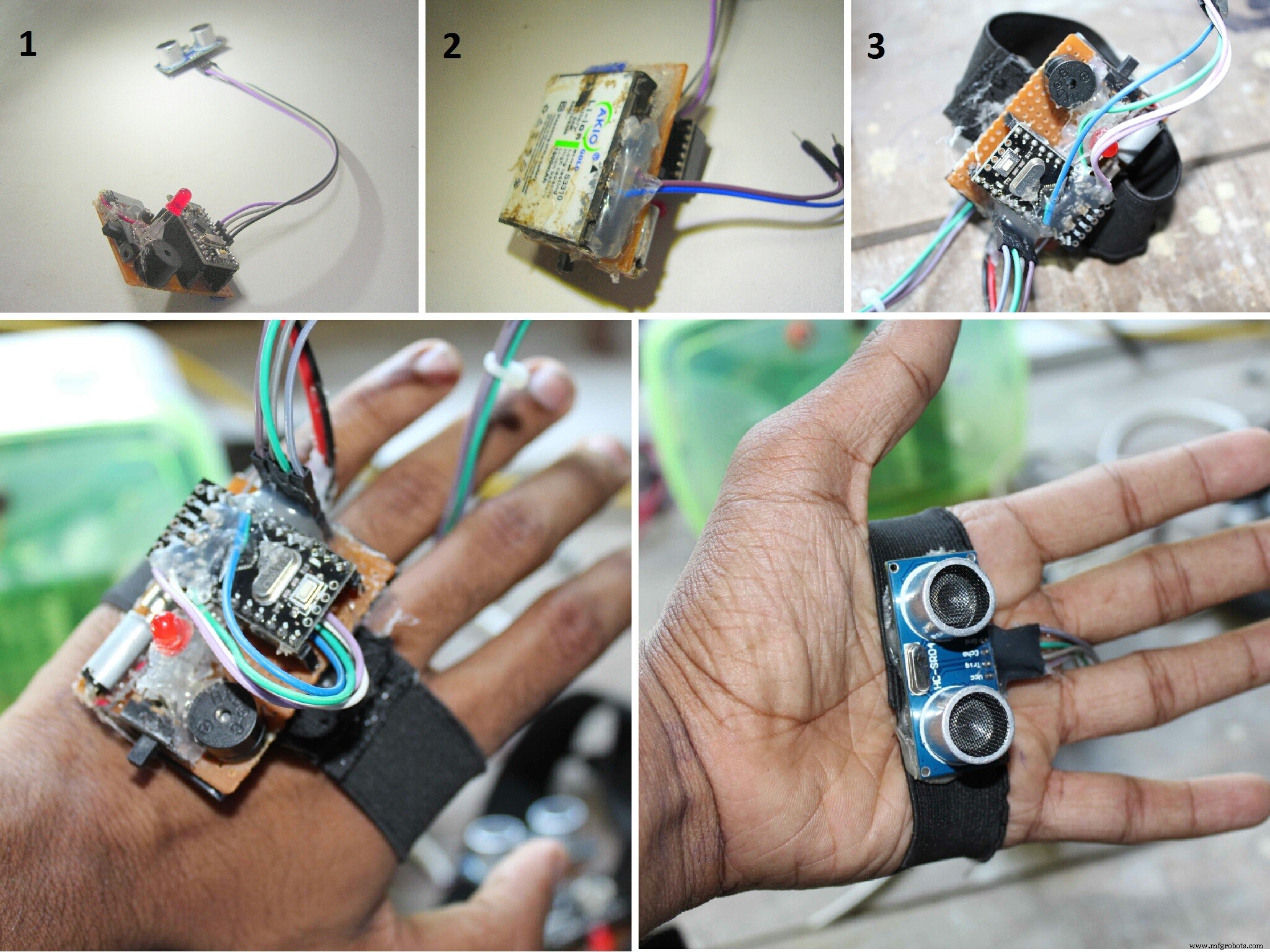 Troisième Œil Arduino : Dispositif d Assistance Visuelle pour Aveugles