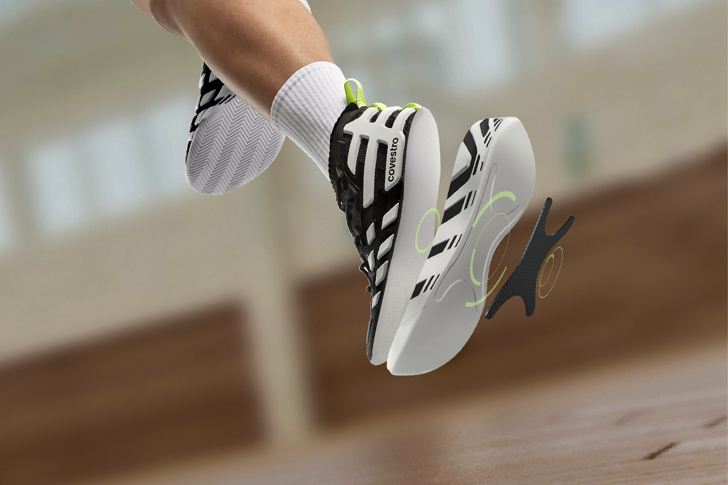 Covestro stimule l innovation dans les chaussures de sport haute performance avec des matériaux composites avancés