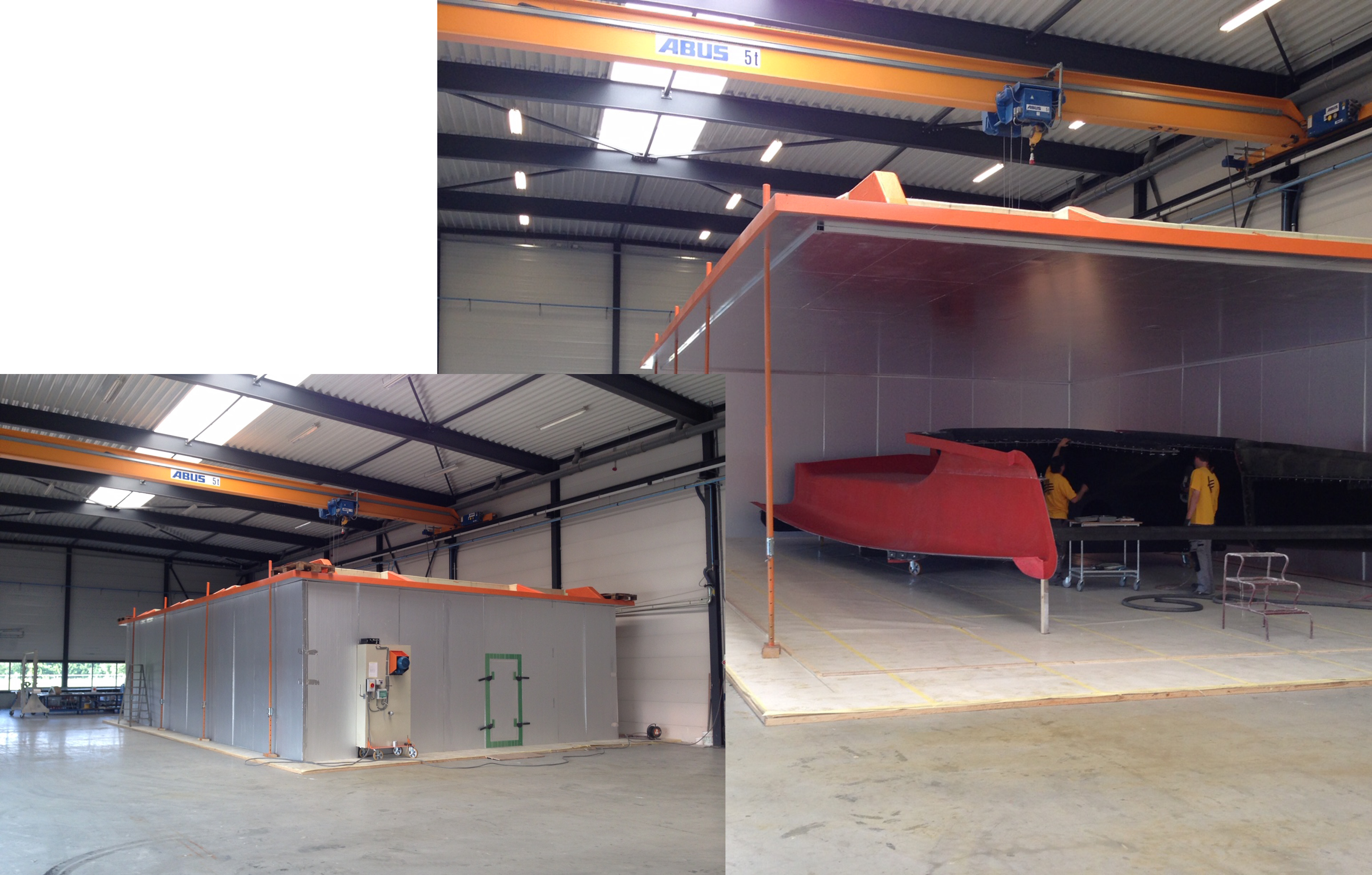 Visite de Holland Composites : l usine avancée de Lelystad