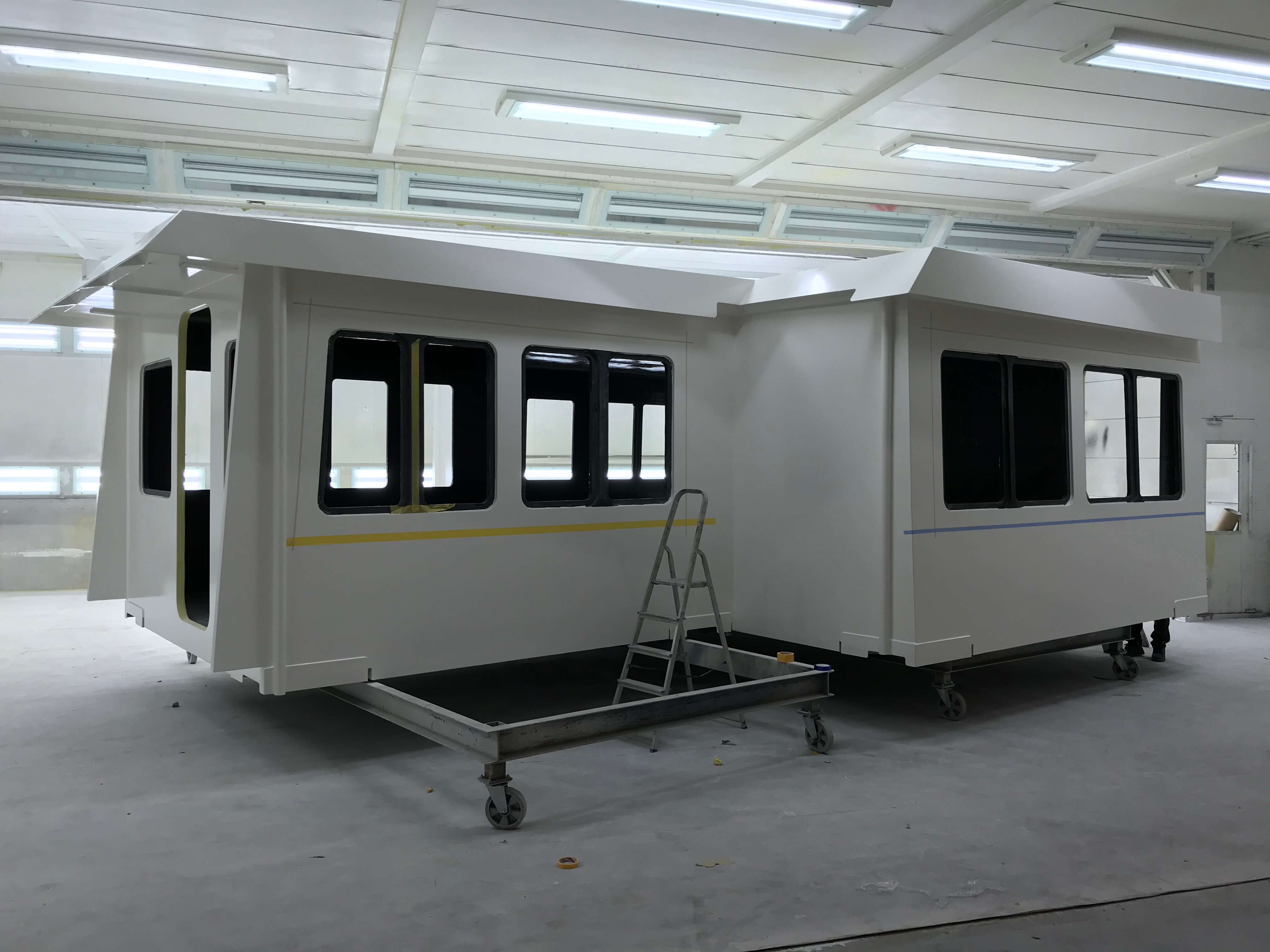 Visite de Holland Composites : l usine avancée de Lelystad