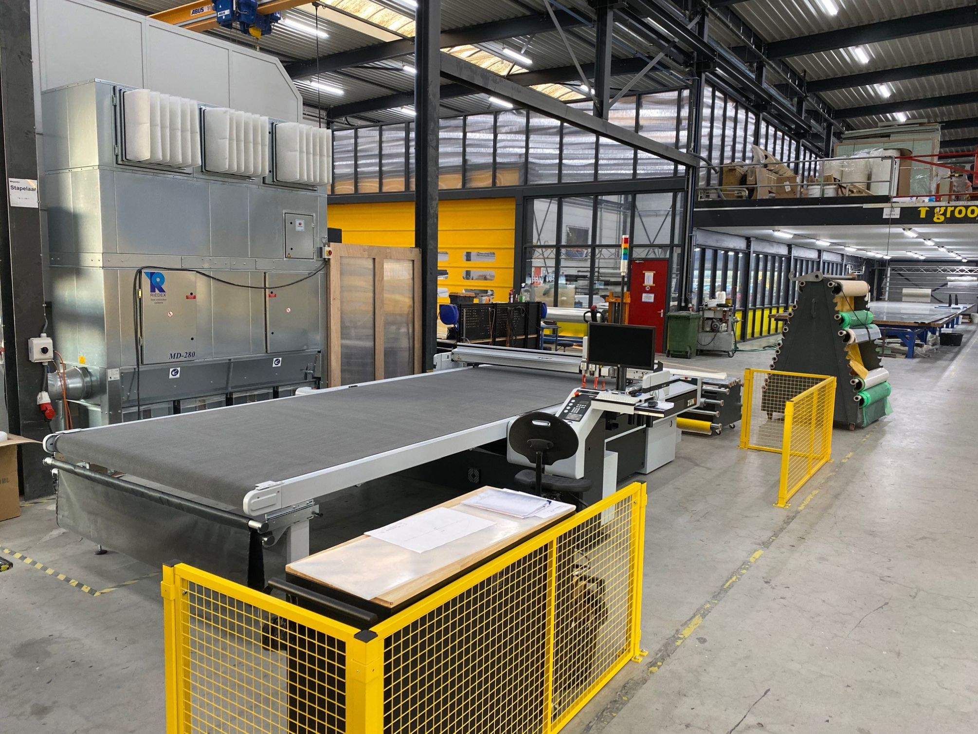 Visite de Holland Composites : l usine avancée de Lelystad