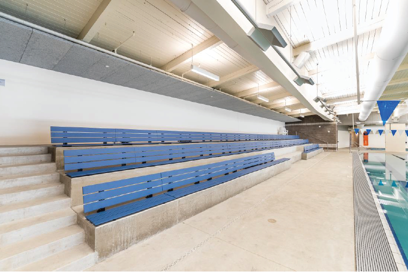 Le CRTC dévoile le premier banc sportif en fibre de carbone aérospatiale recyclée au monde