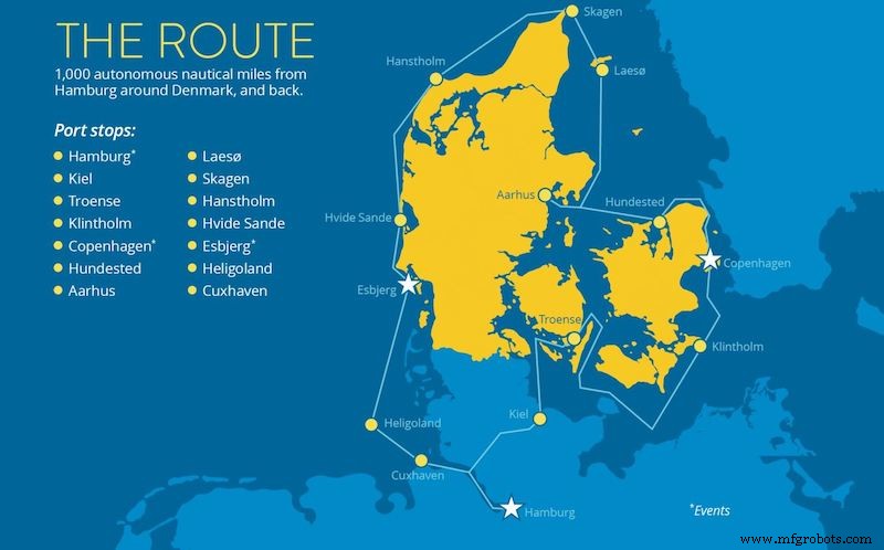 Sea Machines annonce le premier voyage océanique autonome d un remorqueur autour du Danemark