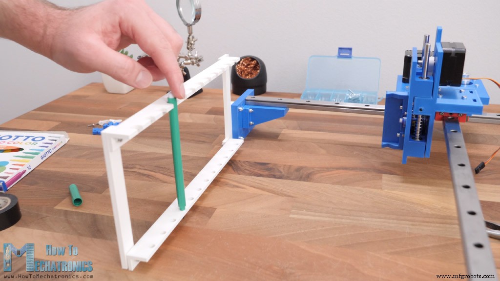 Construire votre propre traceur CNC à changement d outil automatique – Tutoriel Machine à Dessiner DIY