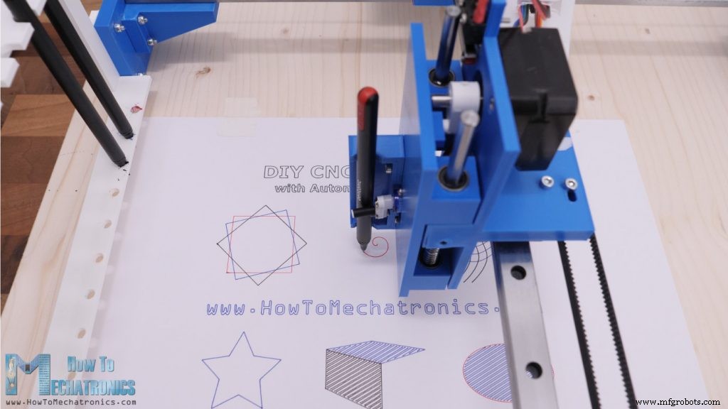 Construire votre propre traceur CNC à changement d outil automatique – Tutoriel Machine à Dessiner DIY