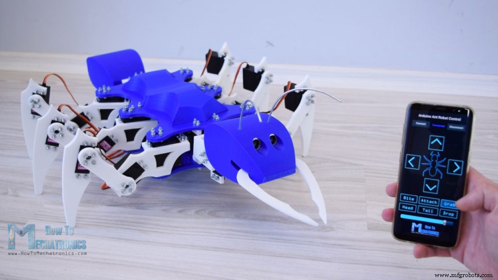 Construire un robot hexapode Arduino (Fourmi) : guide étape par étape