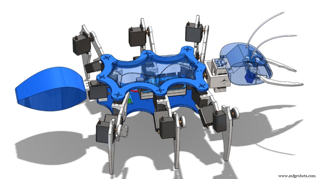 Construire un robot hexapode Arduino (Fourmi) : guide étape par étape