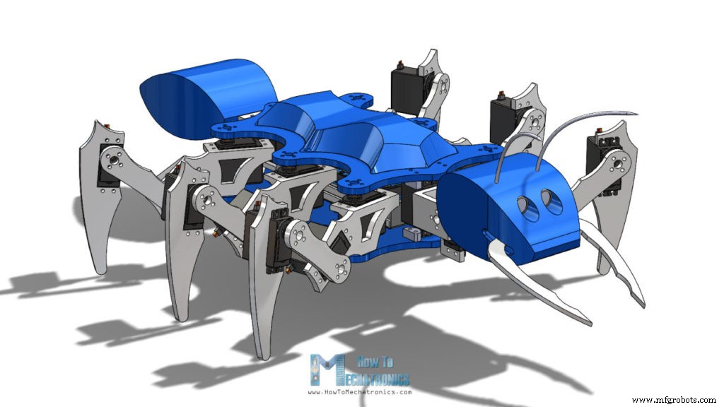 Construire un robot hexapode Arduino (Fourmi) : guide étape par étape