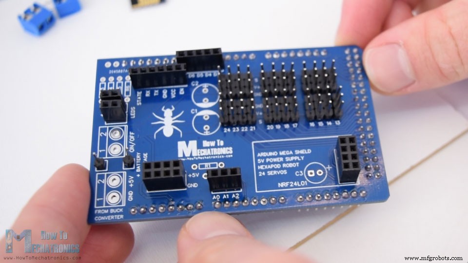 Construire un robot hexapode Arduino (Fourmi) : guide étape par étape