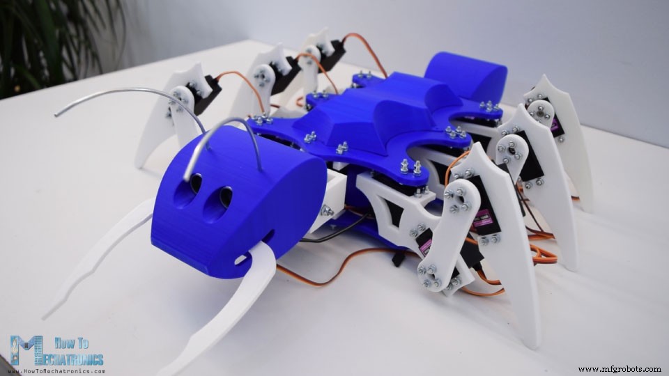 Construire un robot hexapode Arduino (Fourmi) : guide étape par étape