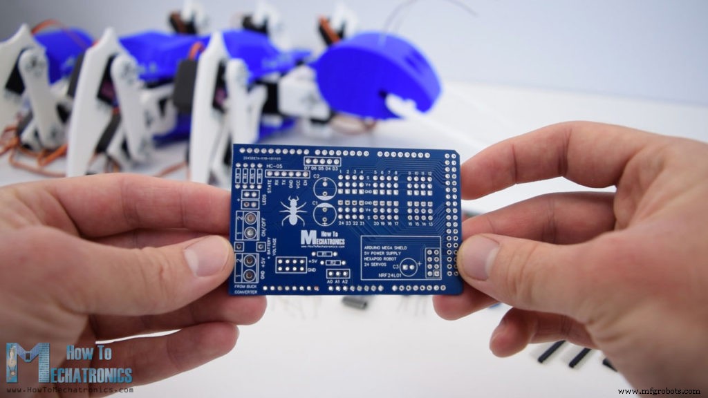 Construire un robot hexapode Arduino (Fourmi) : guide étape par étape