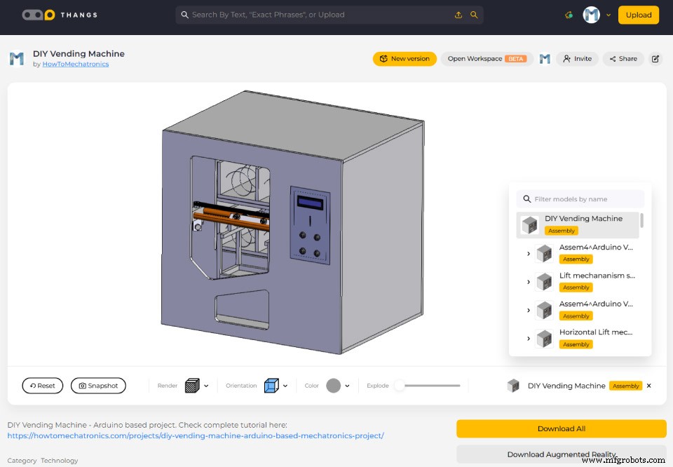 Construire une distributeur automatique Arduino intelligent : guide méca complet