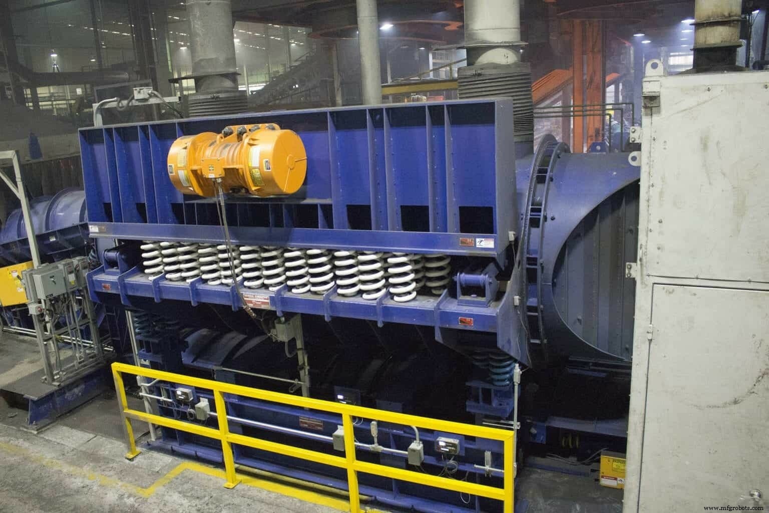 VIBRA-DRUM® : Équipement intégré de fonderie pour opérations efficaces