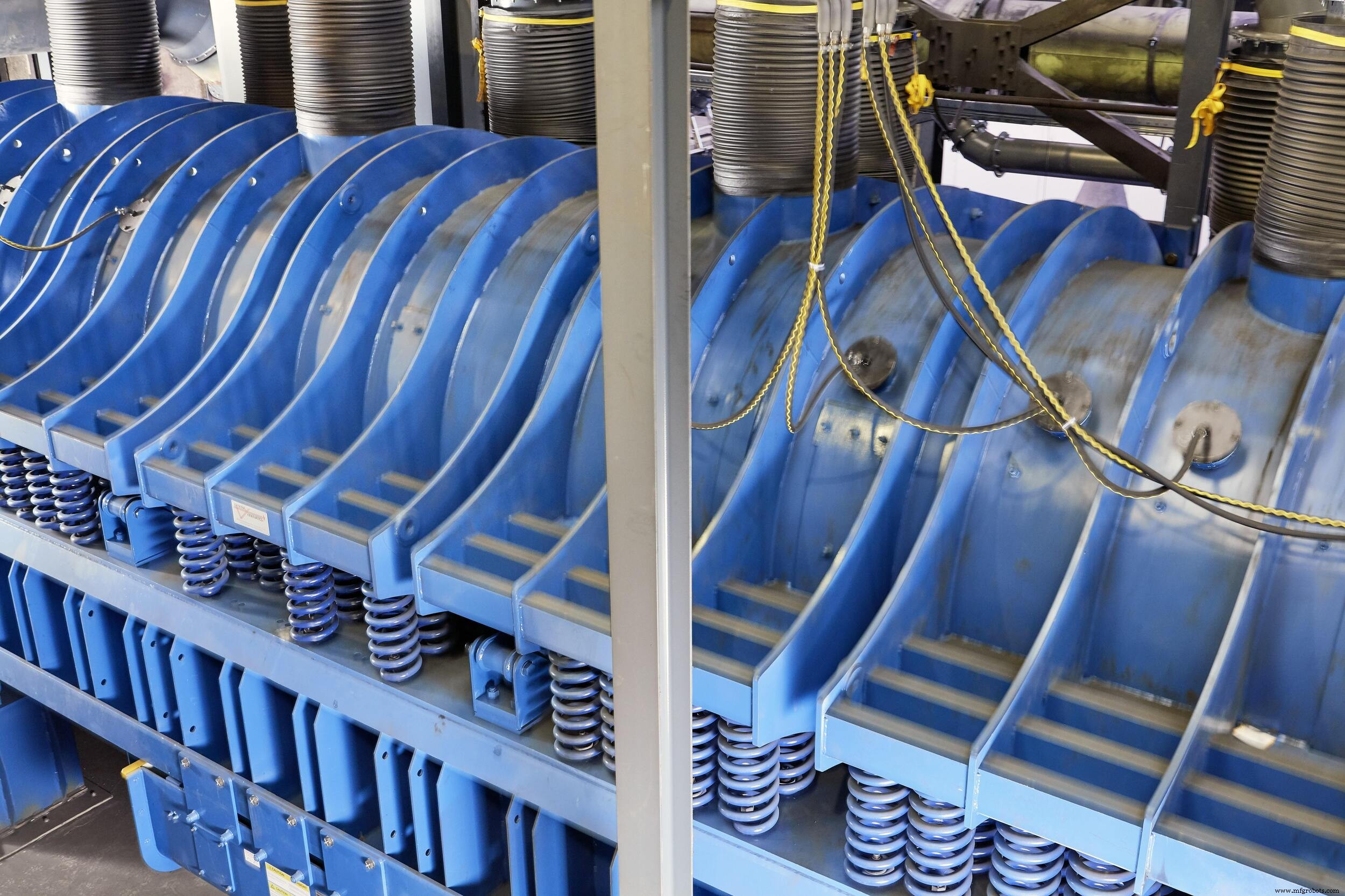 VIBRA-DRUM® : Équipement intégré de fonderie pour opérations efficaces