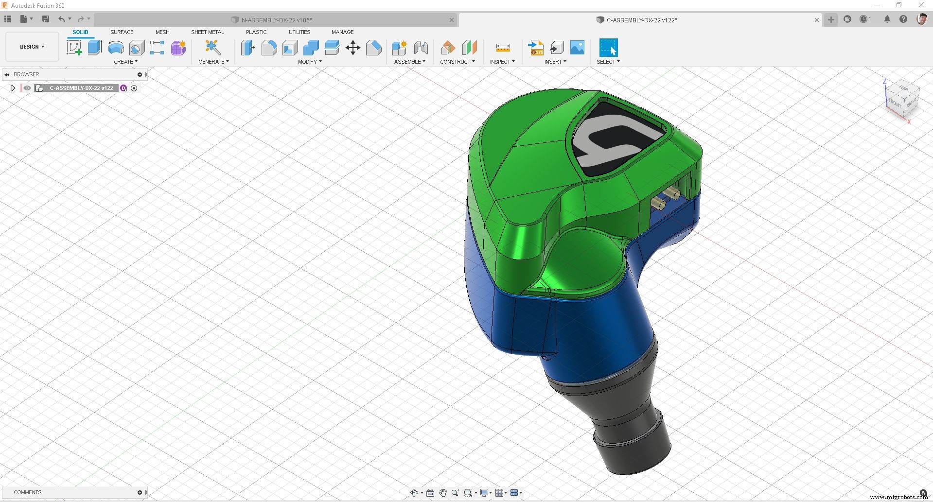 Gaudio redéfinit les écouteurs intra-auriculaires avec la conception Fusion 360