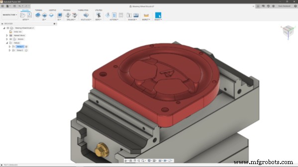 Guide étape par étape pour usiner un volant avec Fusion 360