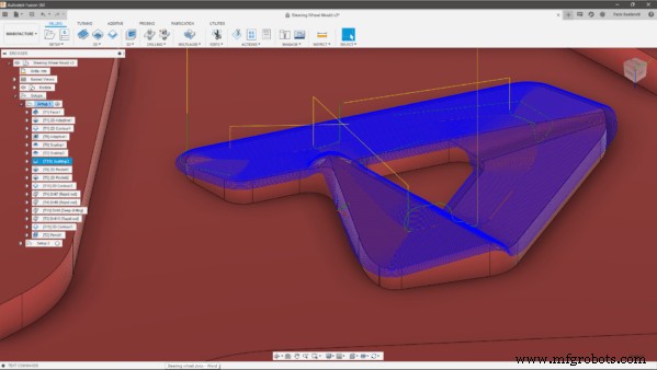 Guide étape par étape pour usiner un volant avec Fusion 360