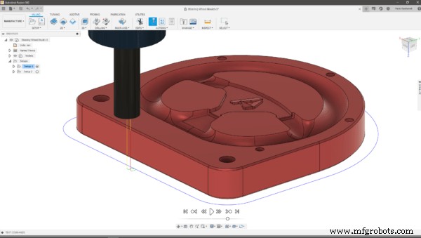 Guide étape par étape pour usiner un volant avec Fusion 360