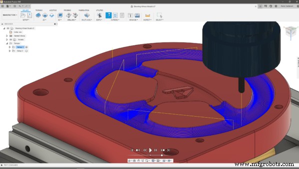 Guide étape par étape pour usiner un volant avec Fusion 360