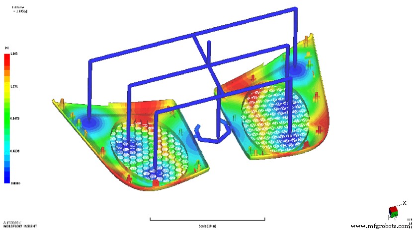 Améliorer la Qualité Produit par l Analyse d Écoulement de Moule en Moulage par Injection