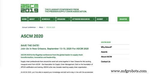 Top 50 des conférences sur la gestion de la chaîne d approvisionnement 2020 : événements clés sur la gestion des fournisseurs, l atténuation des risques et l innovation
