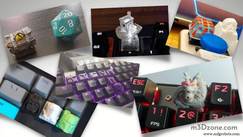 Comment imprimer des keycaps en 3D : Design, fichiers et guide DIY pratique