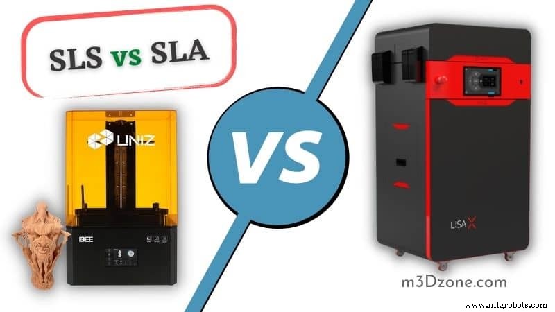 SLS vs SLA : Différences clés et comment choisir la bonne technologie