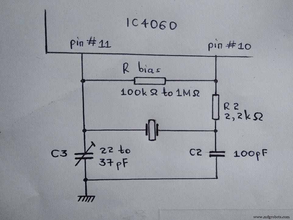 Brochage et fonctions du CI 4060 expliqués – Guide complet