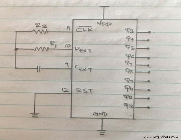 CI CD4060 : Guide Complet - Fonctionnement, Applications et Conception de Circuits