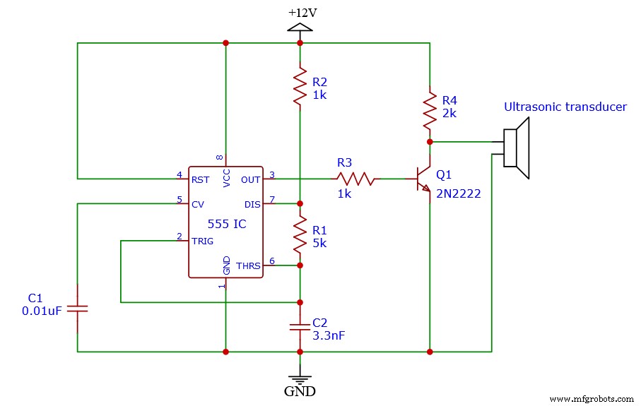 Circuits de Transducteurs Ultrasoniques de Précision pour une Détection d Objets Accurate